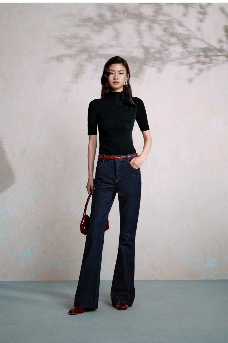 Misty Blue Flare Jeans - Misty Blue