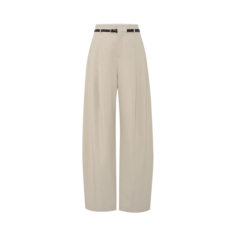 ZZ2FAWKZ008 Belted Pleated Wide Trousers product image