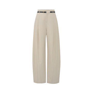 ZZ2FAWKZ008 Belted Pleated Wide Trousers product image
