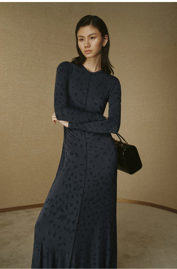 ZHIZHI Leopard Print Dress