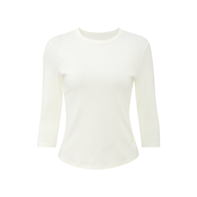 ZZ2FAWTZ062 Ribbed Seven-Sleeve Tee product image