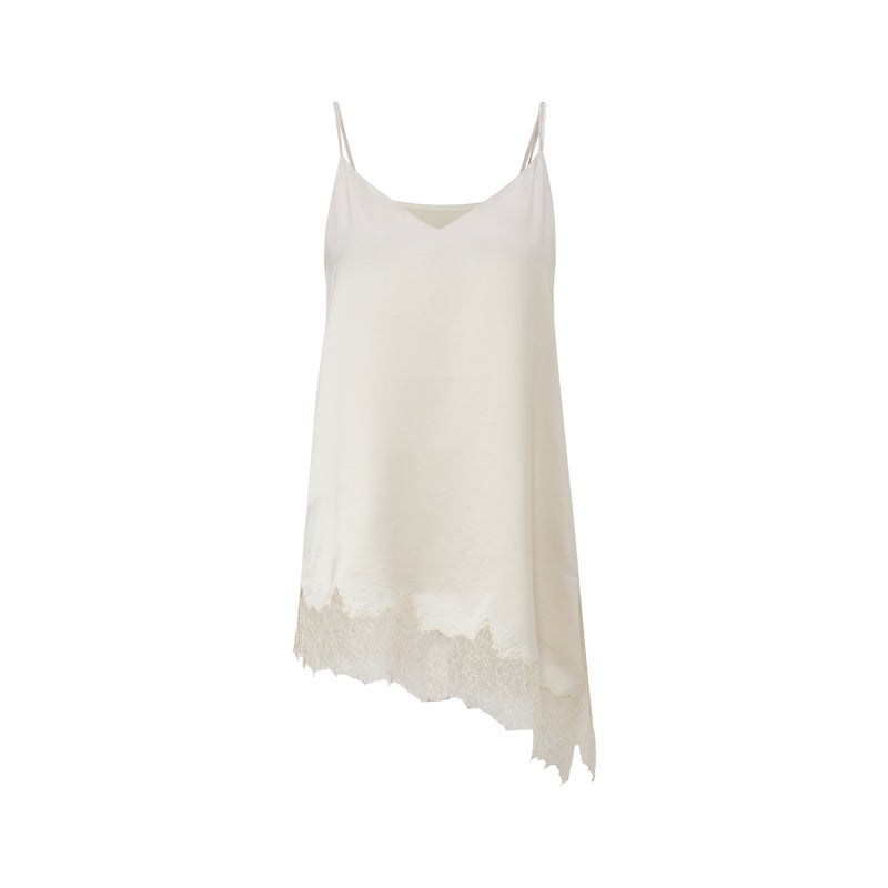 Lace Trim Acetate Cami