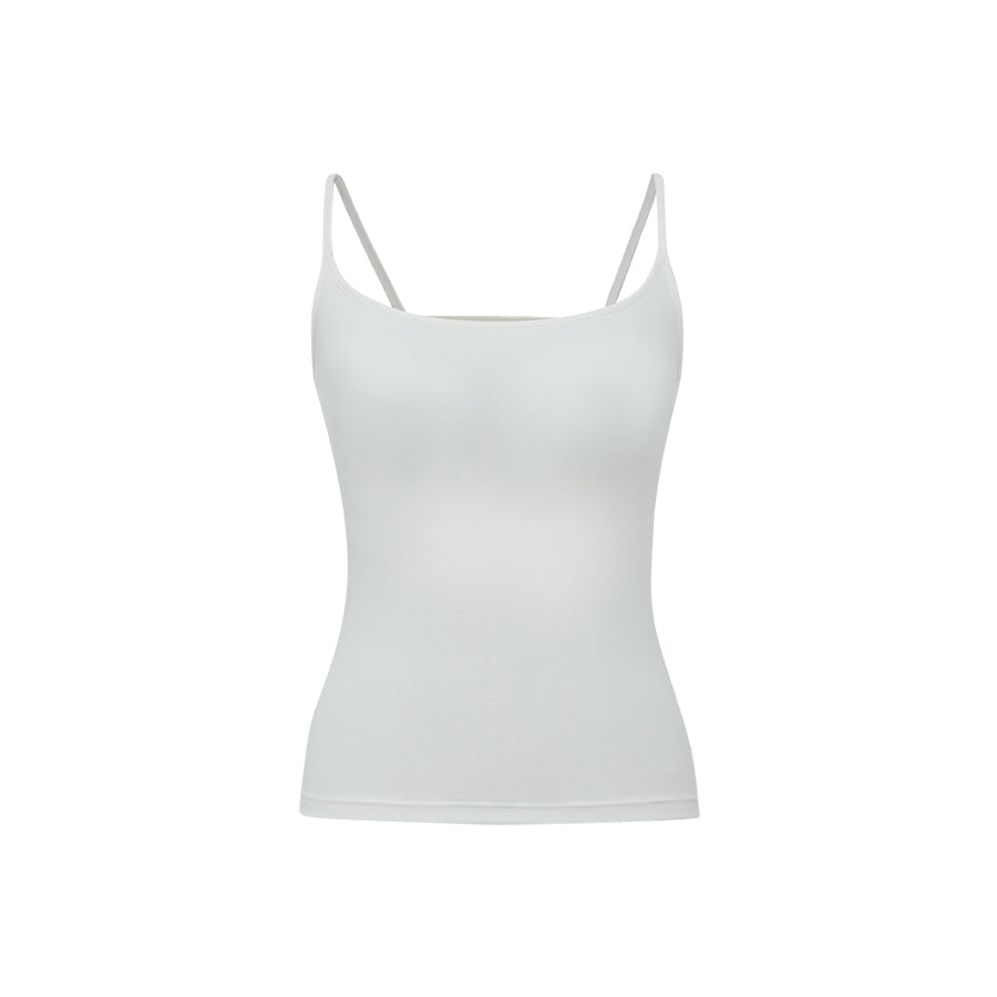Padded Knit Cami - Moonrock Grey