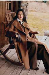 ZZ2EWWWT008 Double-Face Wool Coat