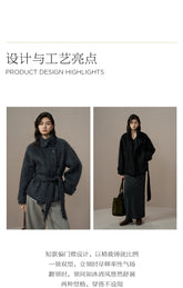 ZZ2EWWWQ137 Double-Face Wool Coat