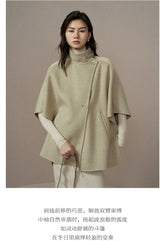 ZZ2EWWWW001 Double-Face Wool Cape
