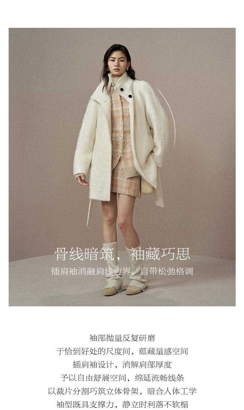 ZZ2EWWW9029 Double-Face Wool Coat
