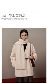 ZZ2EWWW9027 Double-Face Wool Coat