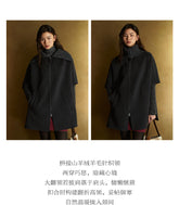 ZZ2FSWW3022 Double-Face Wool Cape
