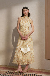 ZZ2FMWLT050 Fluid Summer Midi Dress