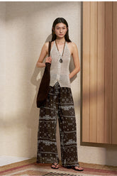 ZZ2FMWKG002 Brown Paisley