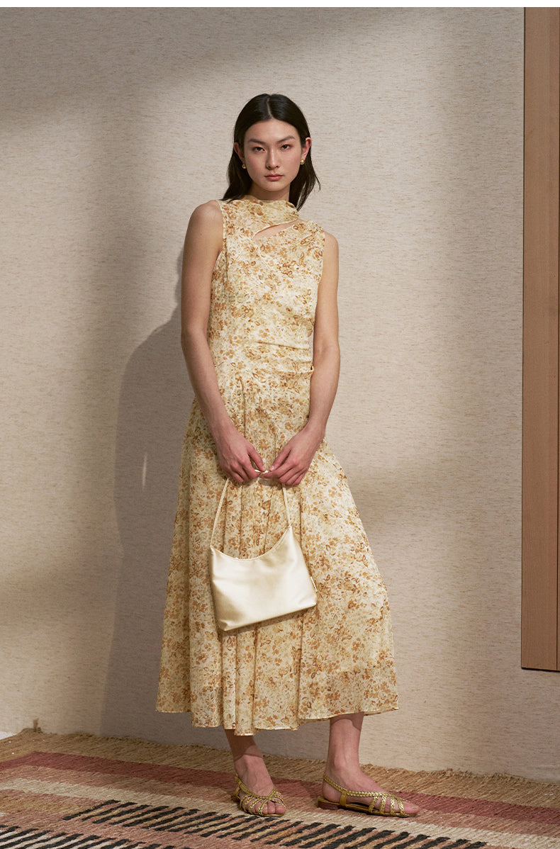 ZZ2FMWLT050 Fluid Summer Midi Dress
