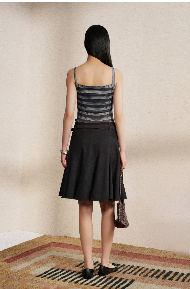 ZZ2FMWDQ005 Heather Grey Stripe