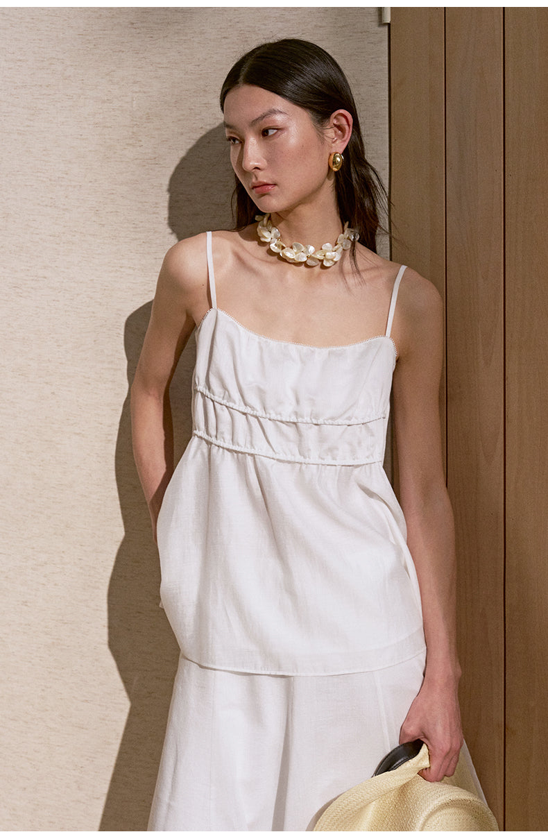 ZZ2FMWDC048 Sleeveless Summer Top
