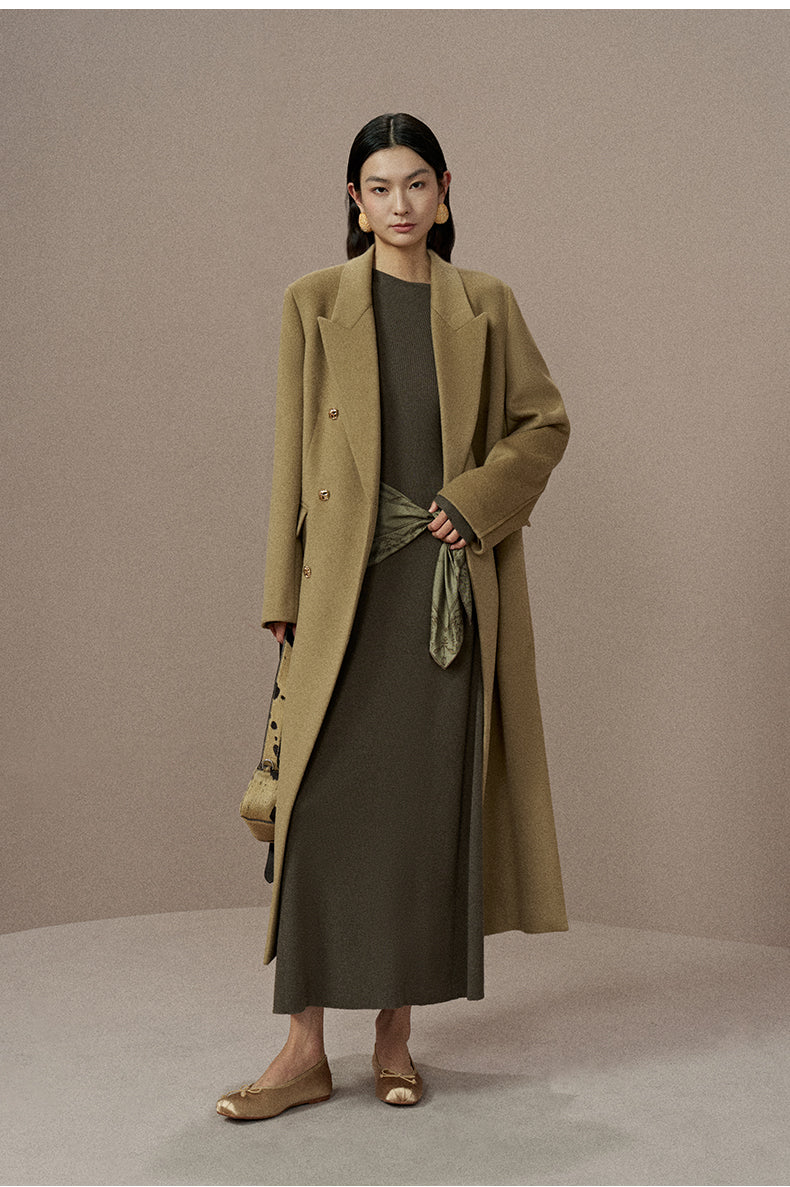 ZZ2EWWWQ141 Tailored Double-Face Wool Blazer