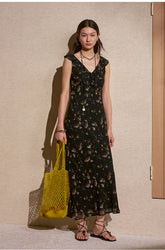 ZZ2FMWLQ050 Black Floral