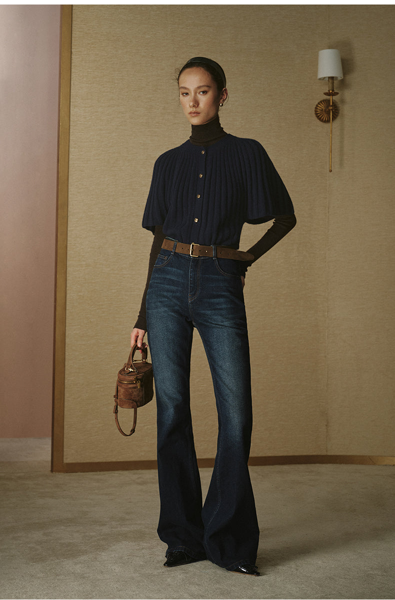 Starlight Blue Flare Jeans - Starlight Blue - view 8