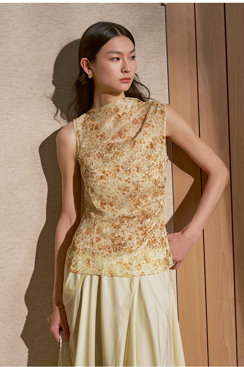 ZZ2FMWCC066 Beige Floral