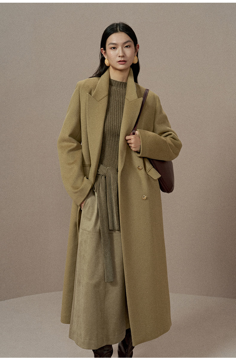 ZZ2EWWWQ141 Tailored Double-Face Wool Blazer
