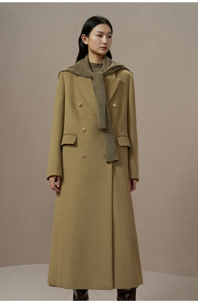 ZZ2EWWWQ141 Tailored Double-Face Wool Blazer