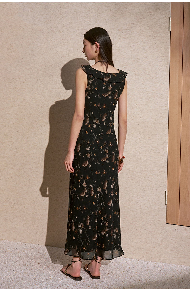 ZZ2FMWLQ050 Black Floral