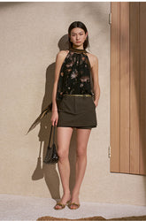 ZZ2FMWCC050 Black Floral