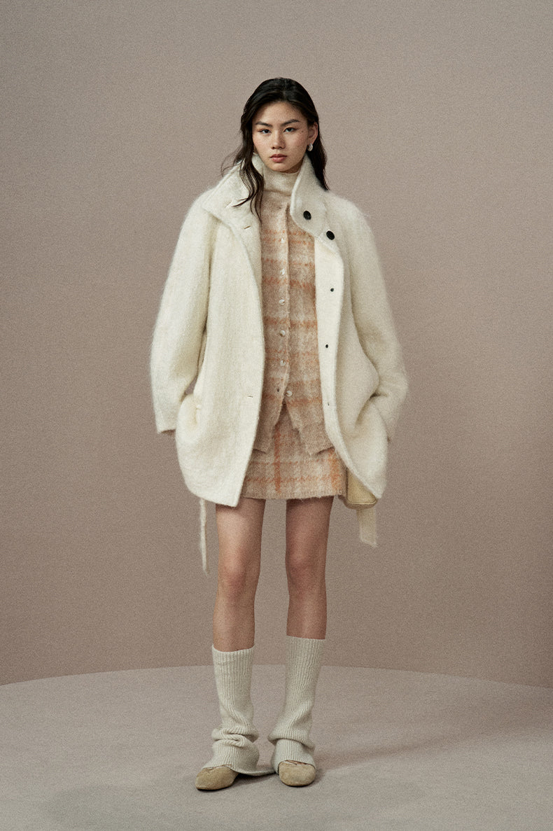 ZZ2EWWW9029 Double-Face Wool Coat