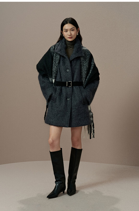 Yumei Ling Wool Coat in Double-Face Wool Coat