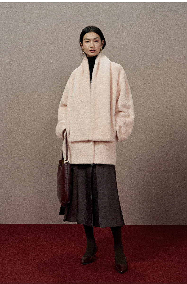 ZZ2EWWW9027 Double-Face Wool Coat