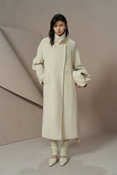 ZZ2EWWW9015 Double-Face Wool Coat