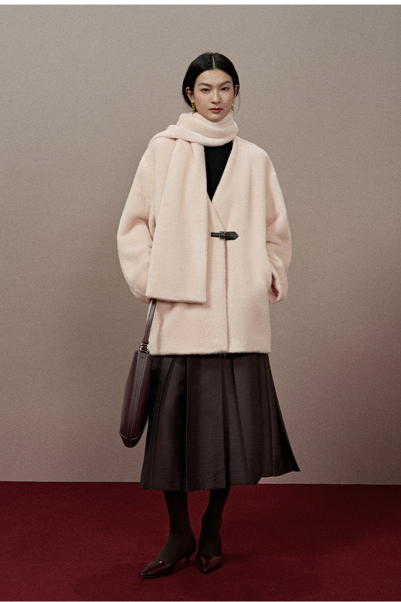 ZZ2EWWW9027 Double-Face Wool Coat