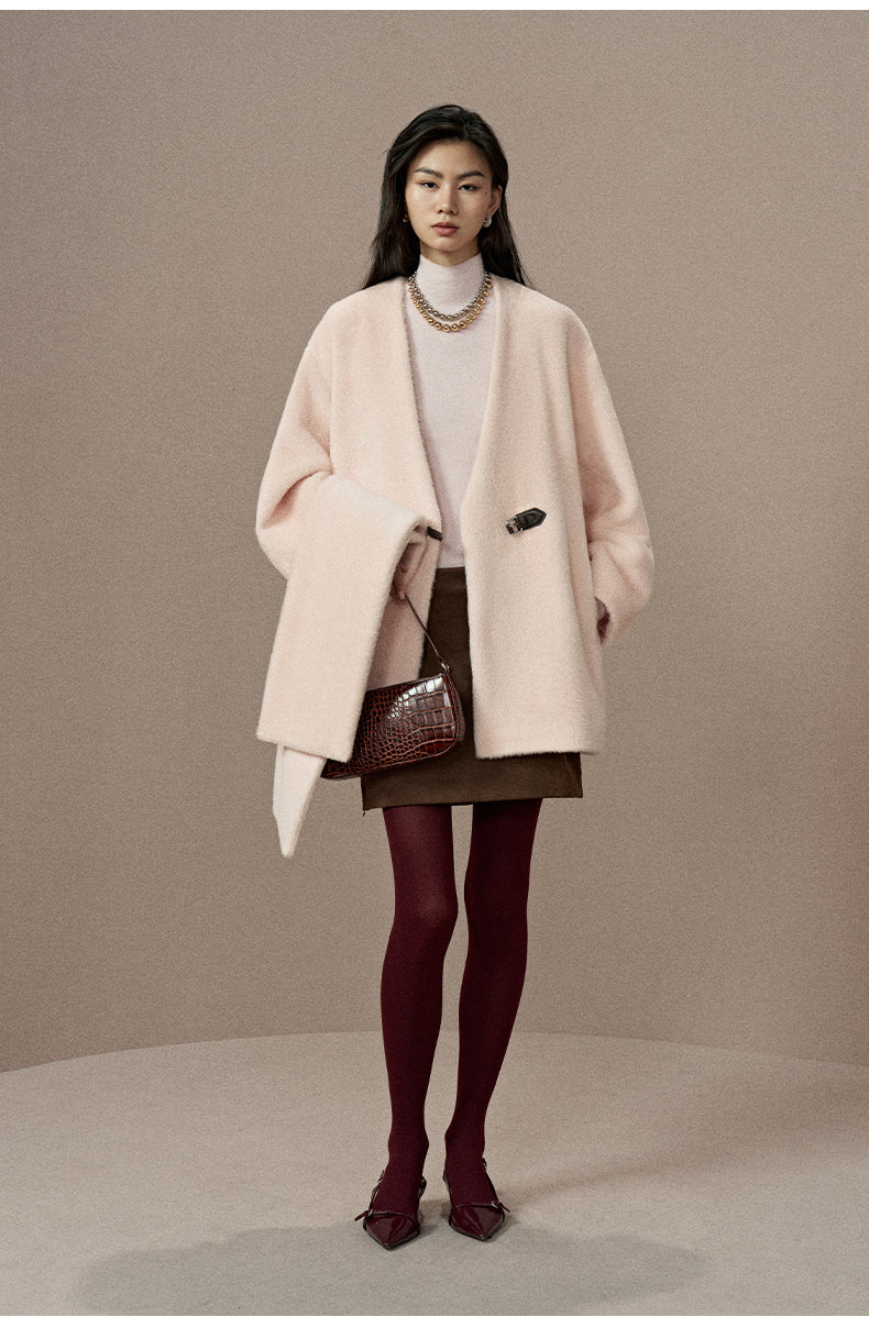 ZZ2EWWW9027 Double-Face Wool Coat