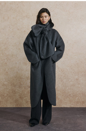 ZHIZHI Wanghai Chao Wool Coat