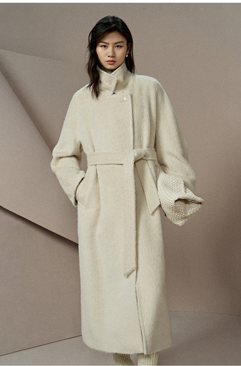 ZZ2EWWW9015 Double-Face Wool Coat