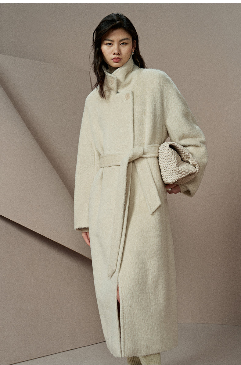ZZ2EWWW9015 Double-Face Wool Coat