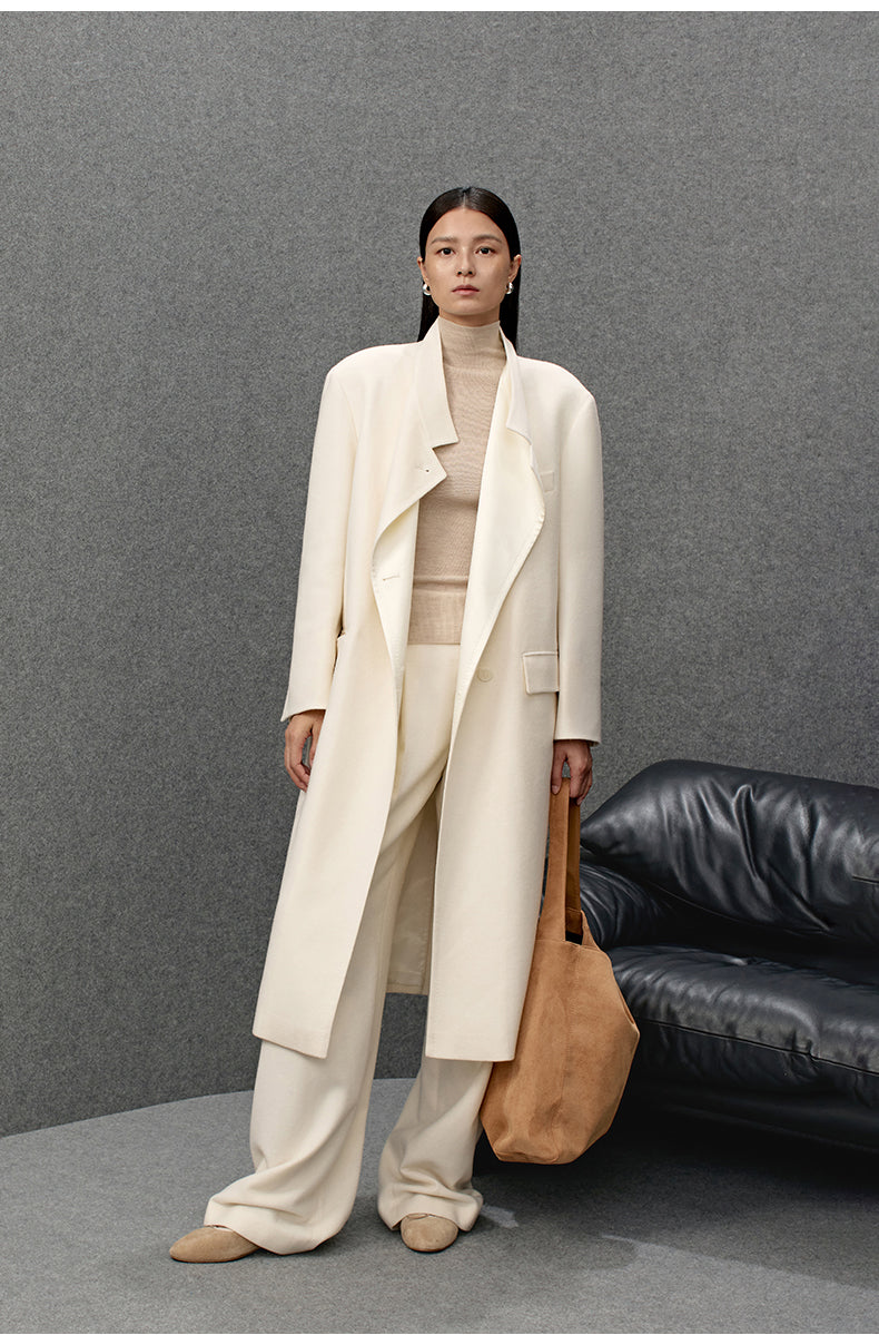 ZZ2EWWWQ010 Tailored Double-Face Wool Blazer