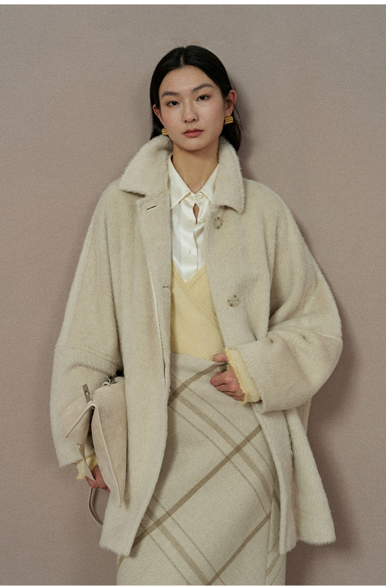 ZZ2EWWWT122 Double-Face Wool Coat
