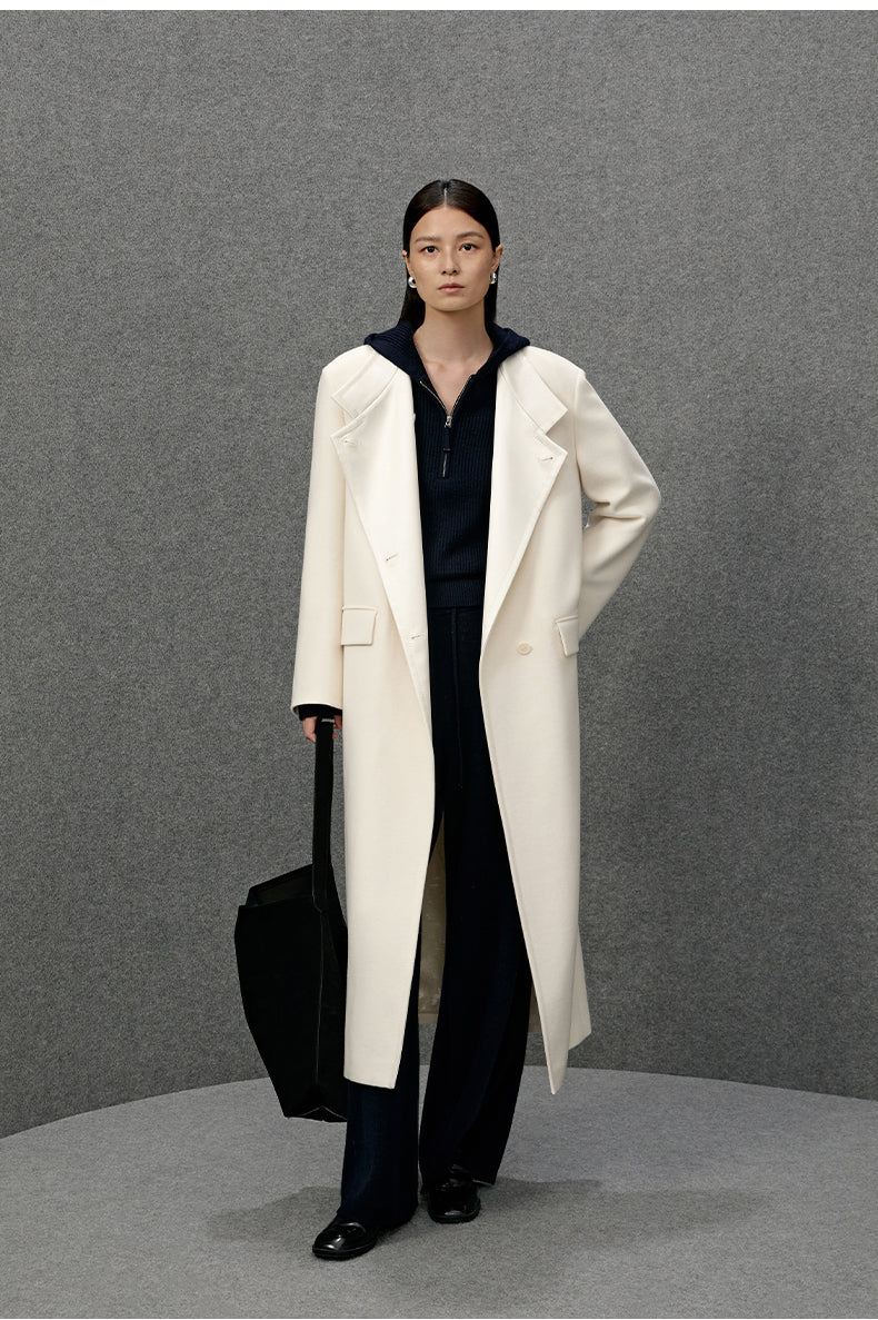 ZZ2EWWWQ010 Tailored Double-Face Wool Blazer