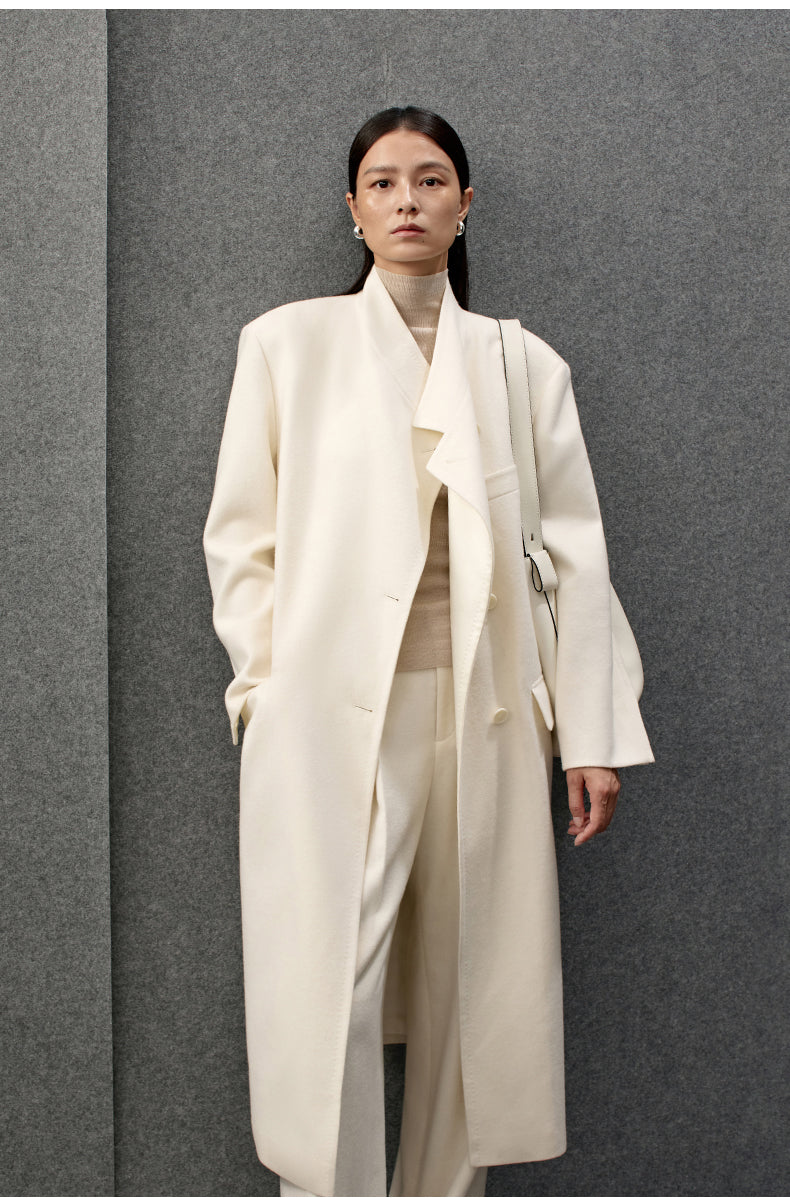 ZZ2EWWWQ010 Tailored Double-Face Wool Blazer