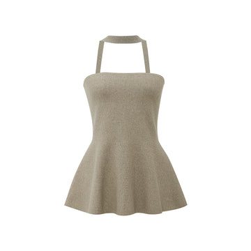 ZHIZHI Bandeau Knit Top