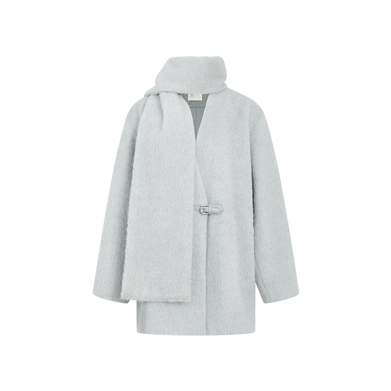 ZZ2EWWW9027 Double-Face Wool Coat