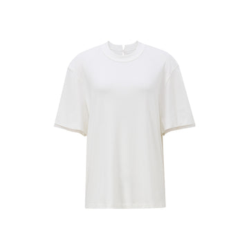Relaxed Cotton Tee flat view