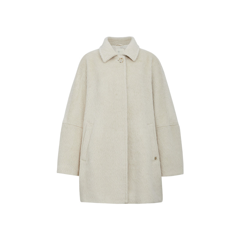 ZZ2EWWWT122 Double-Face Wool Coat