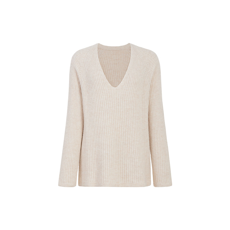ZZ2EAKZN051 Alpaca V-Neck Knit