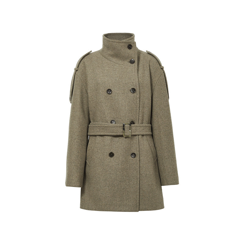 ZZ2EWWWQ158 Double-Face Wool Coat