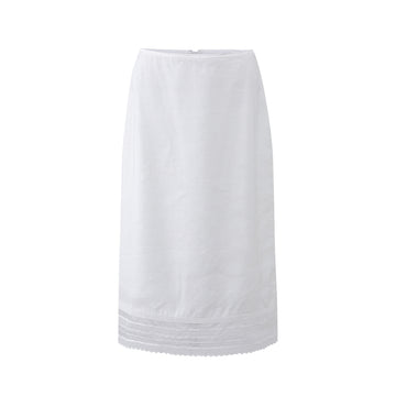 ZHIZHI Lace Midi Skirt