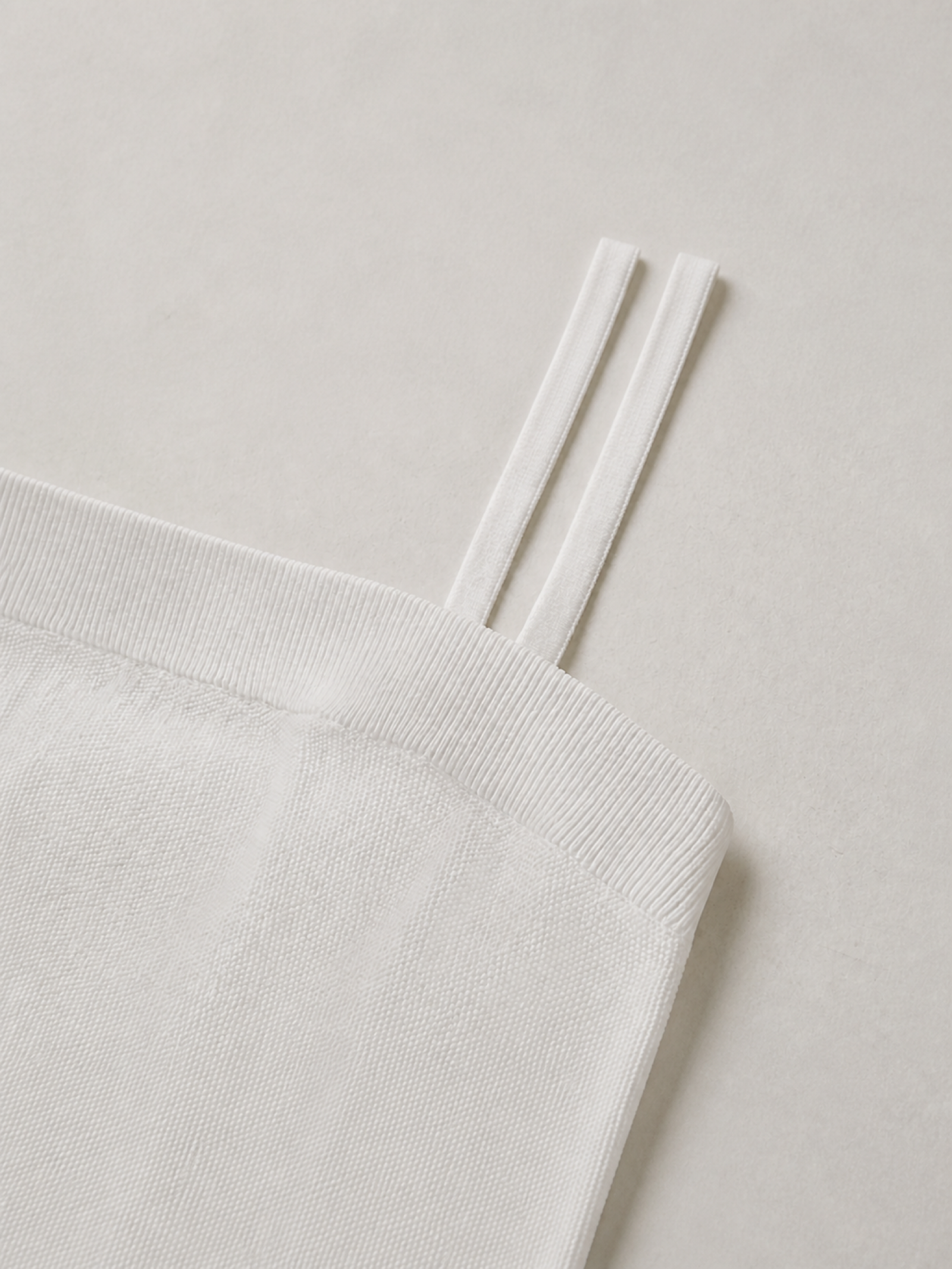 Porcelain Column Convertible Knit Dress - Ivory White - view 7
