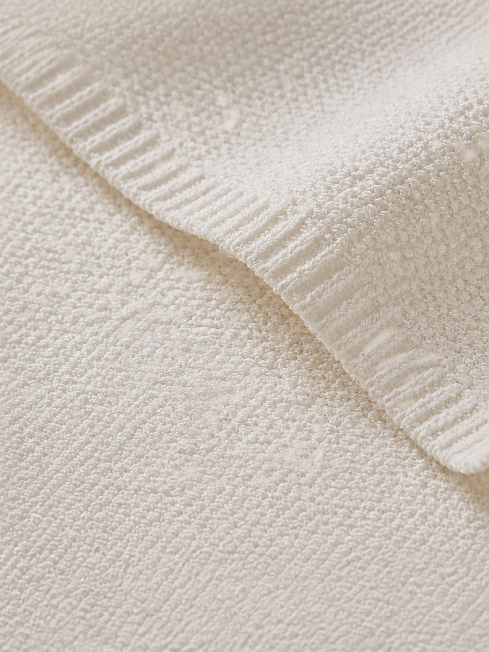 Porcelain Column Convertible Knit Dress - Ivory White - view 9
