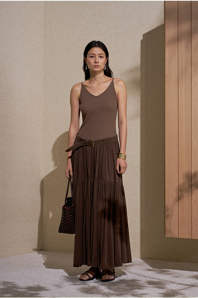 Twilight Bloom Reversible Cami Dress - Sandy Terracotta - view 1