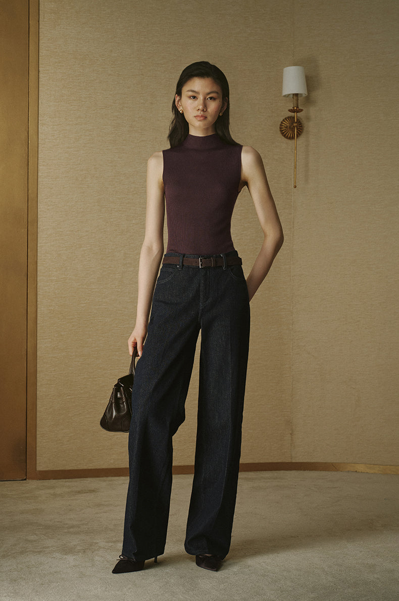 Deep Navy Straight Jeans Deep Navy